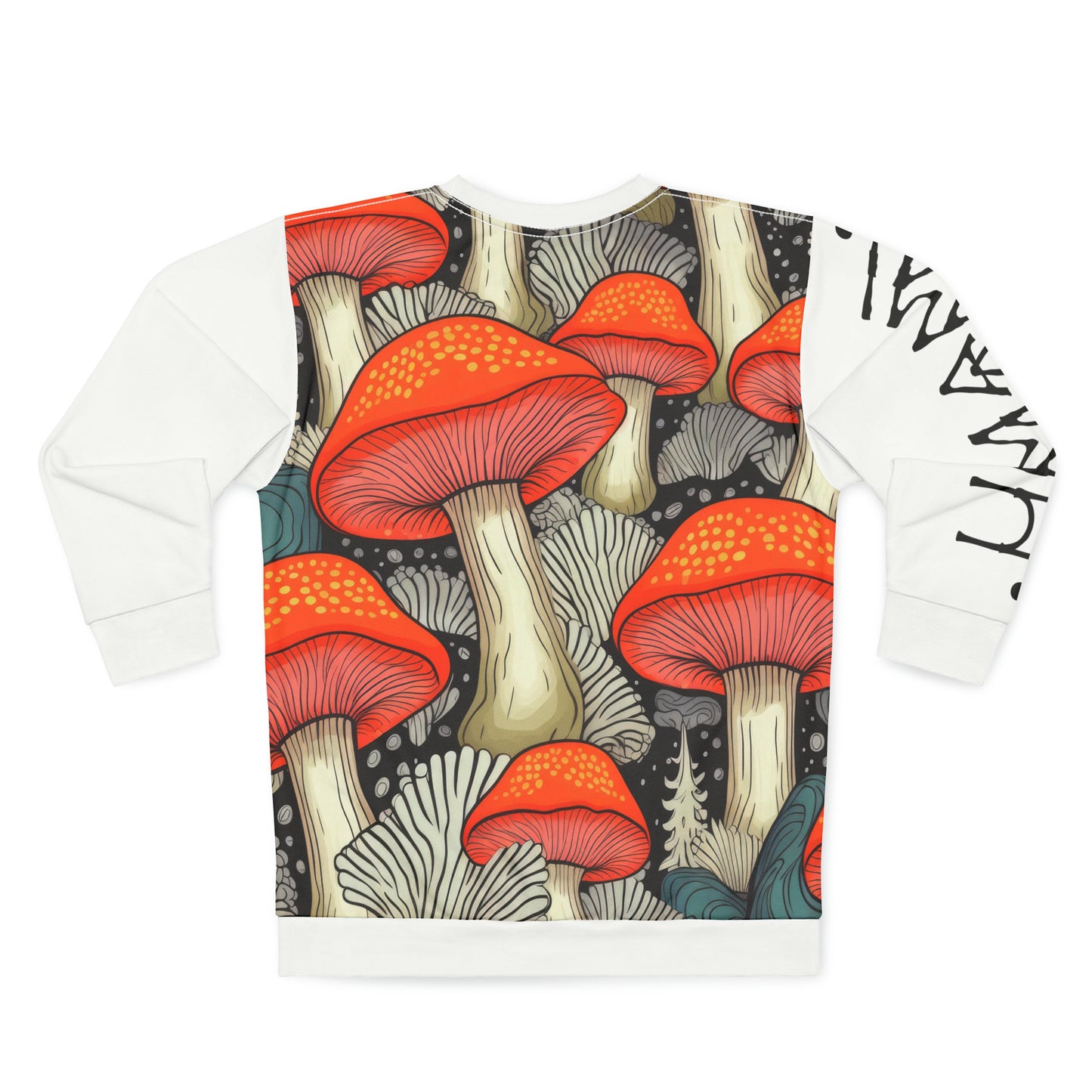 Unisex Sweatshirt Amanita White
