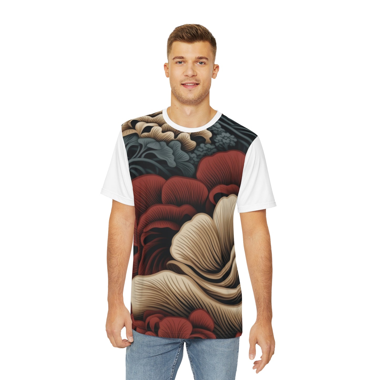 White Asian Style Tee