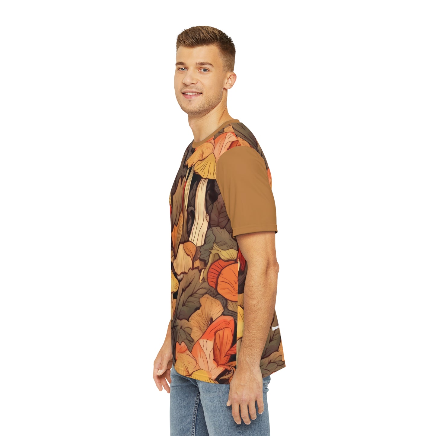 Pale Brown Autumn Leaves Tee 