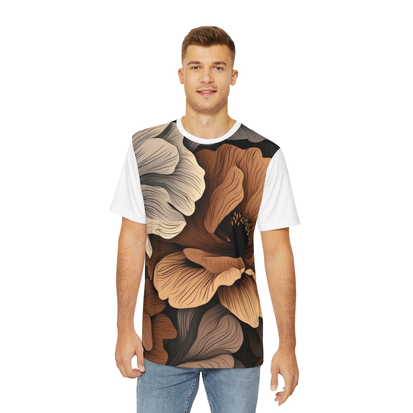 Tee Fleurs Blanc