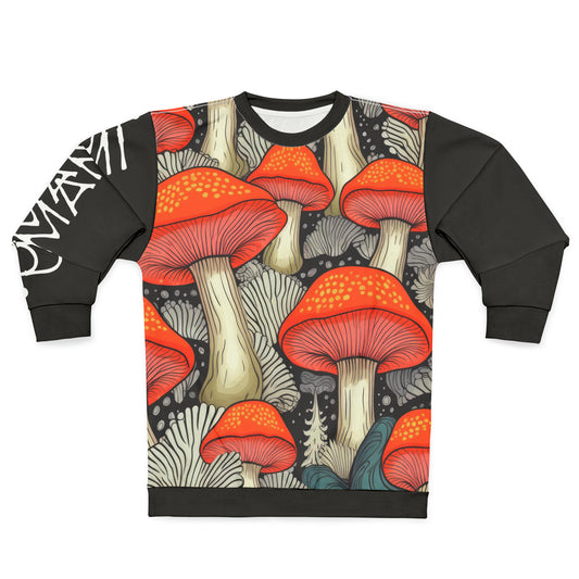 Unisex Sweatshirt Amanita Black 