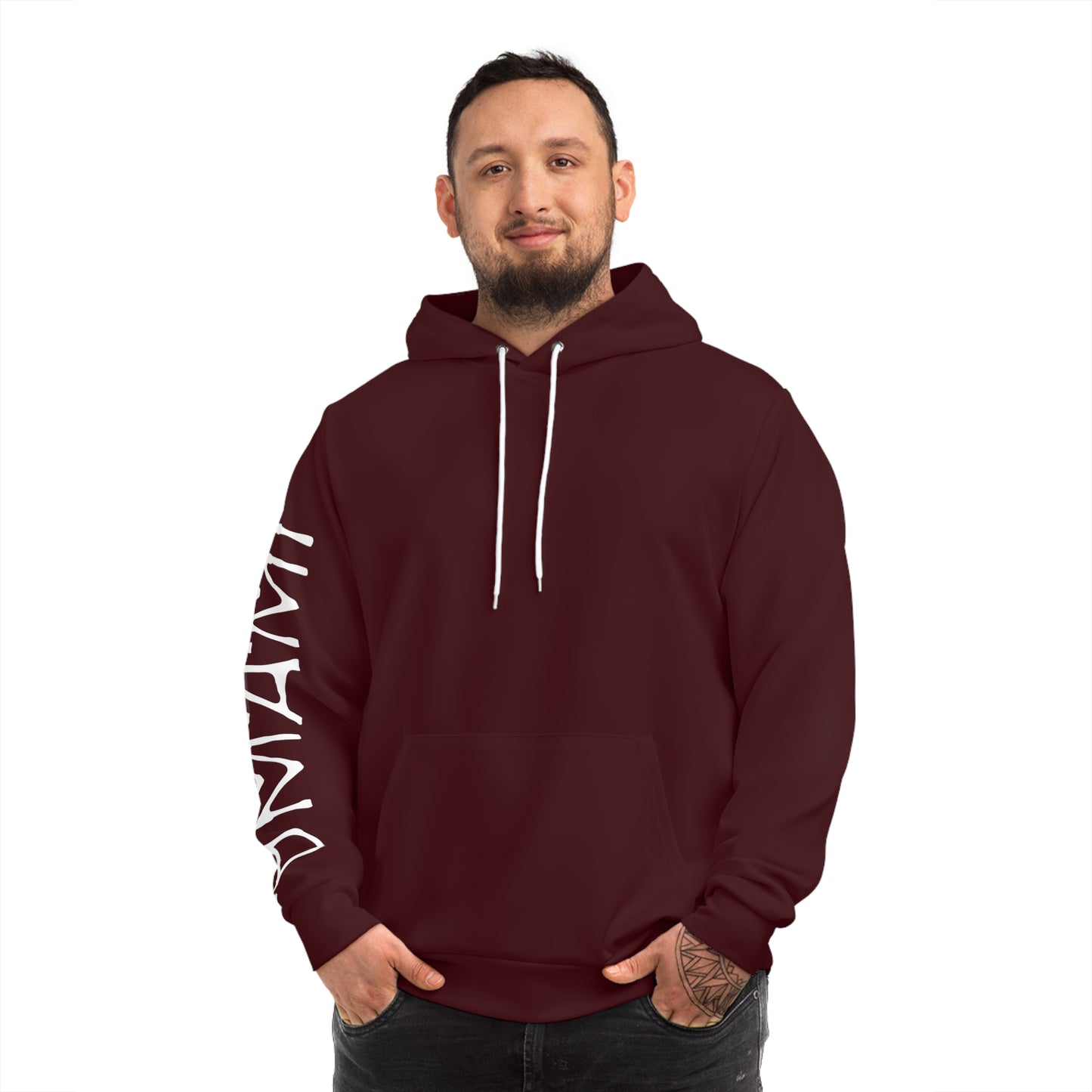 Hoodie Rouge Foncé