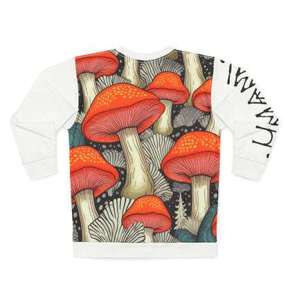 Unisex Sweatshirt Amanita White