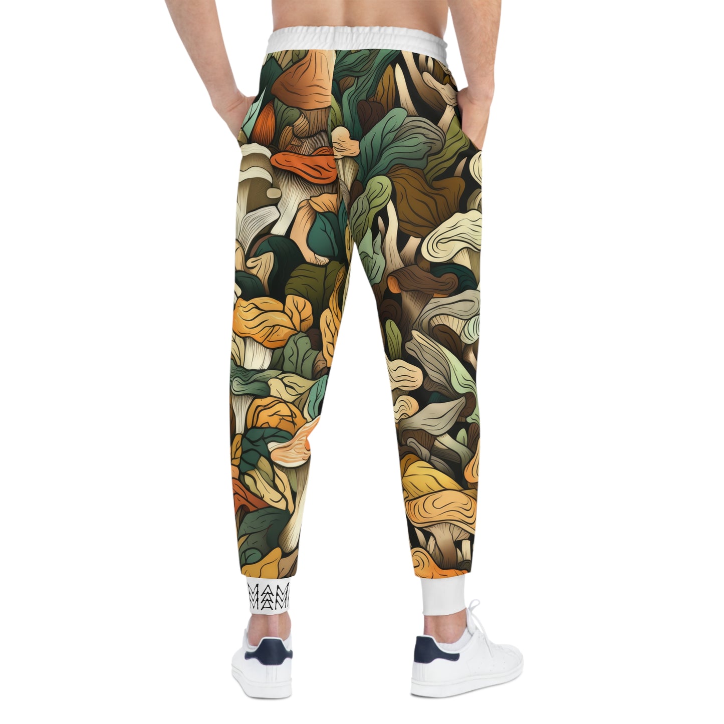 Unisex Joggers White Mushroom 