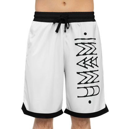 Basketball Shorts White Umami 