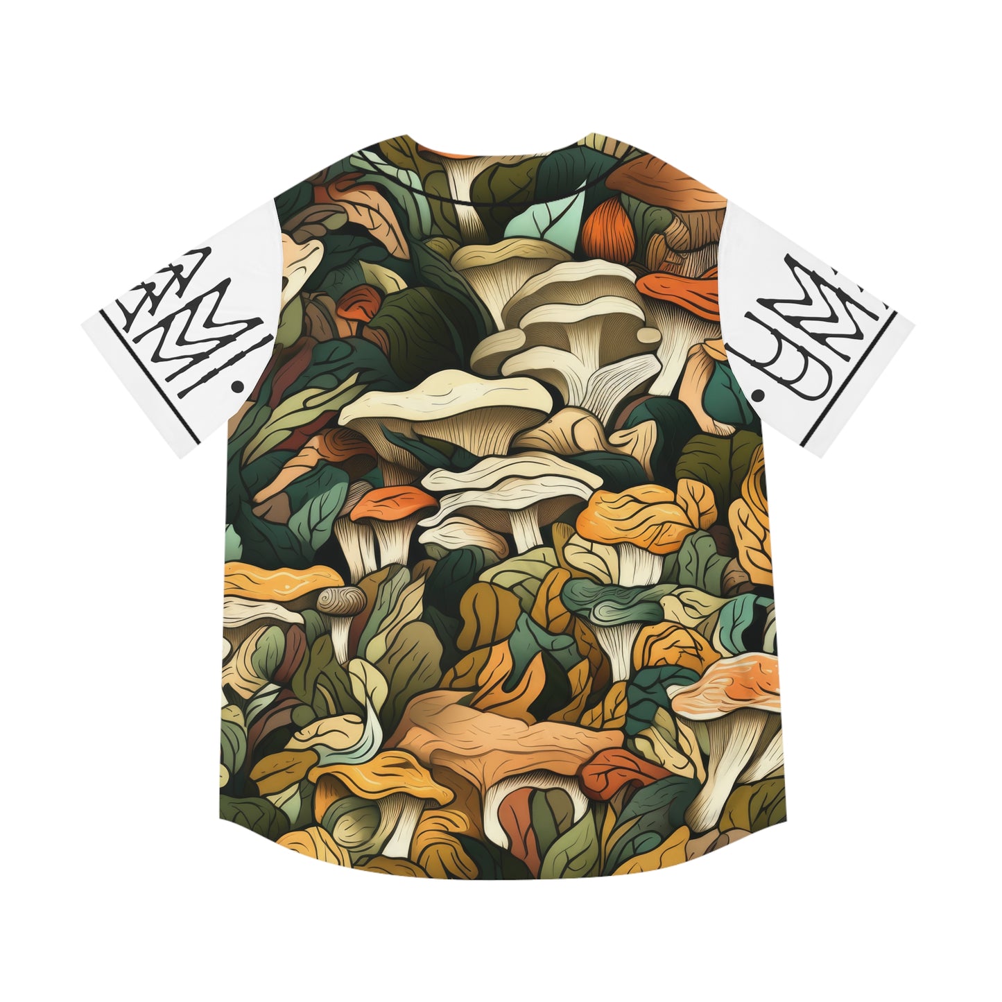 Baseball Jersey Champignons Blanc