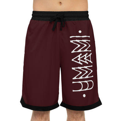 Basketball Shorts Dark Red 