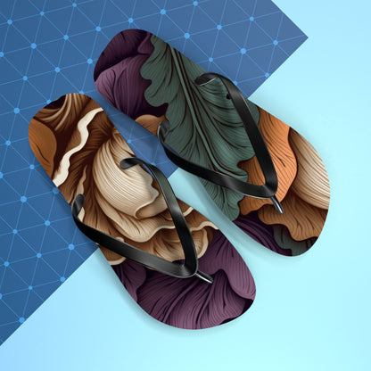 Beach sandal Dark vegetables 2 