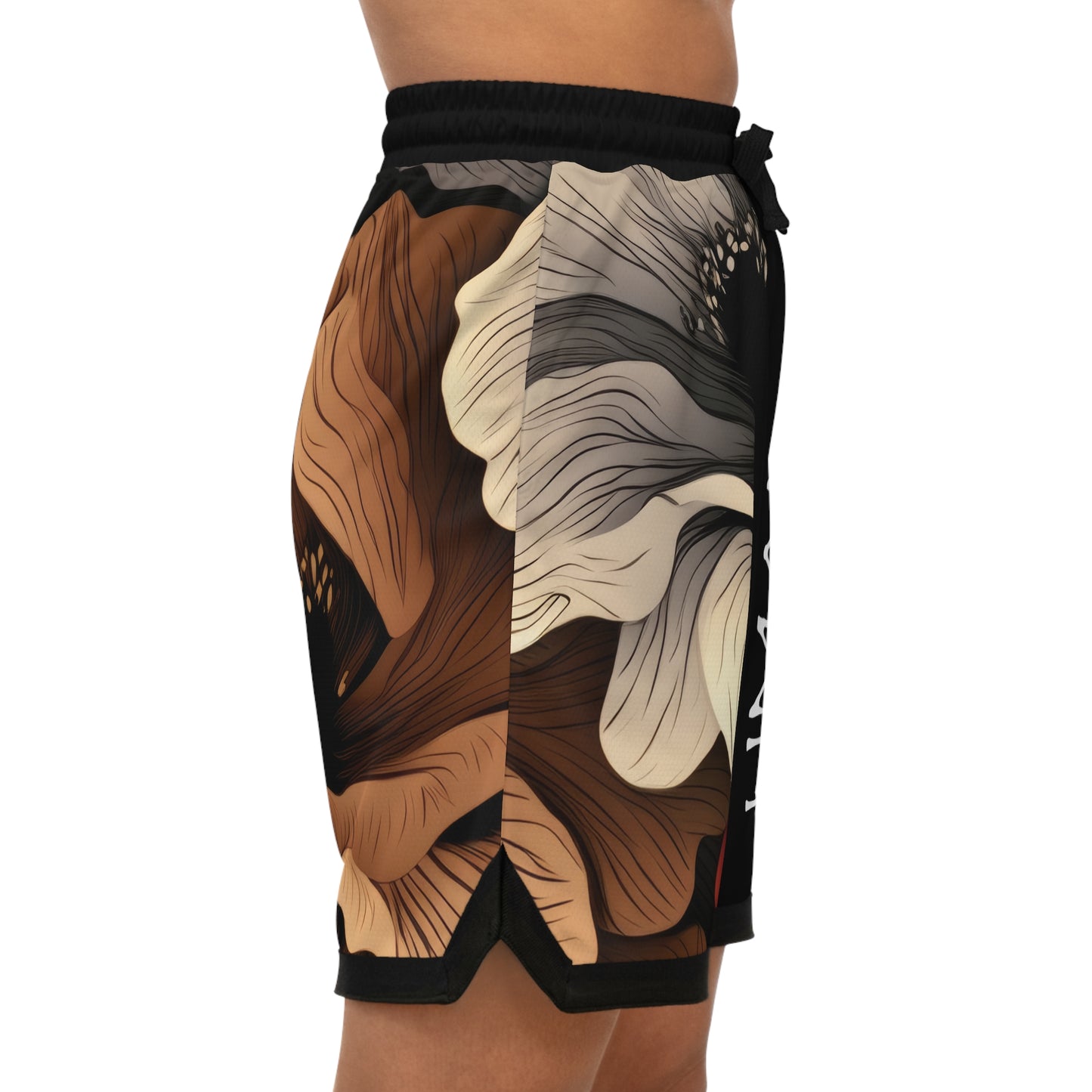 Basketball Shorts Umami Flowers 