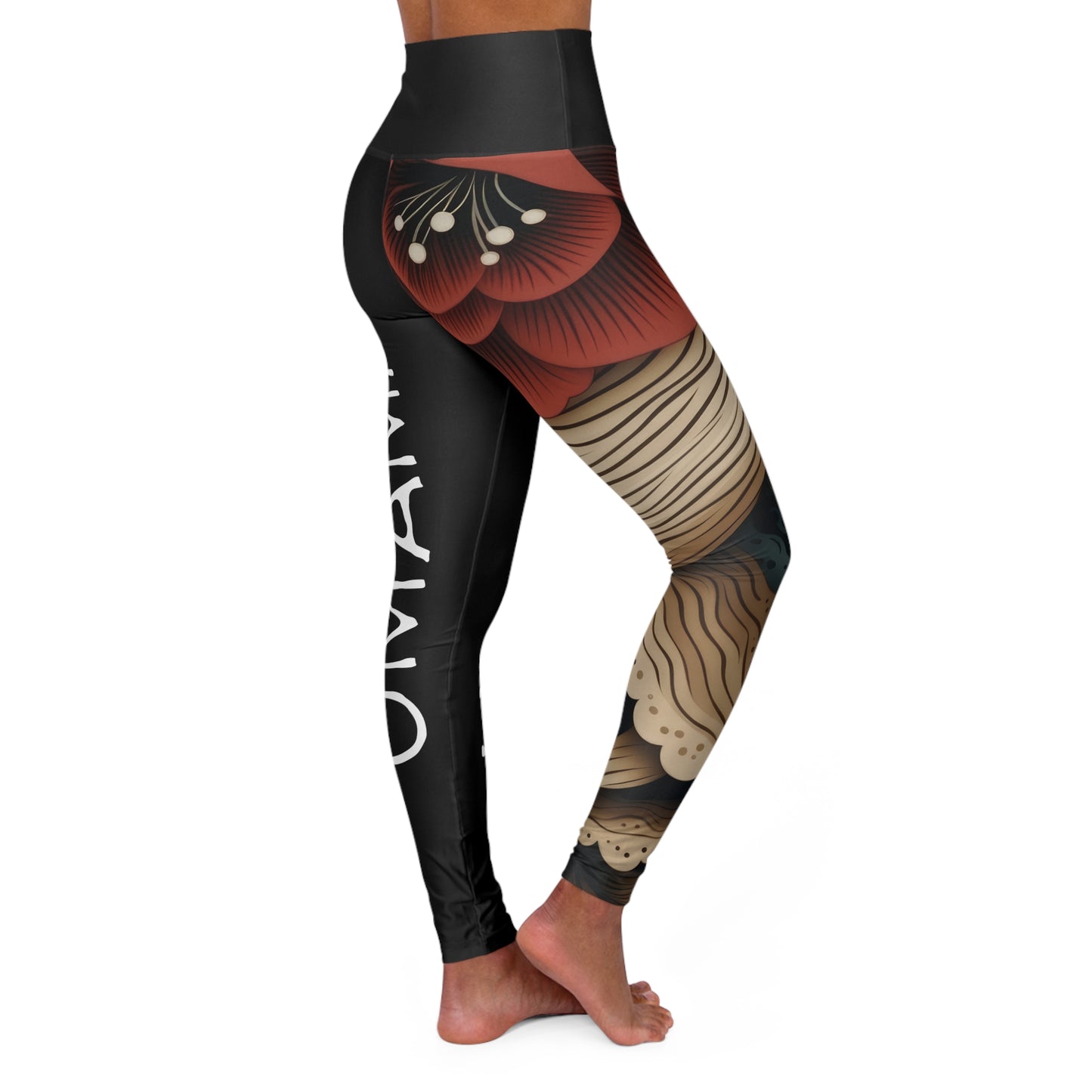 Leggings de yoga taille haute Asian Style Umami