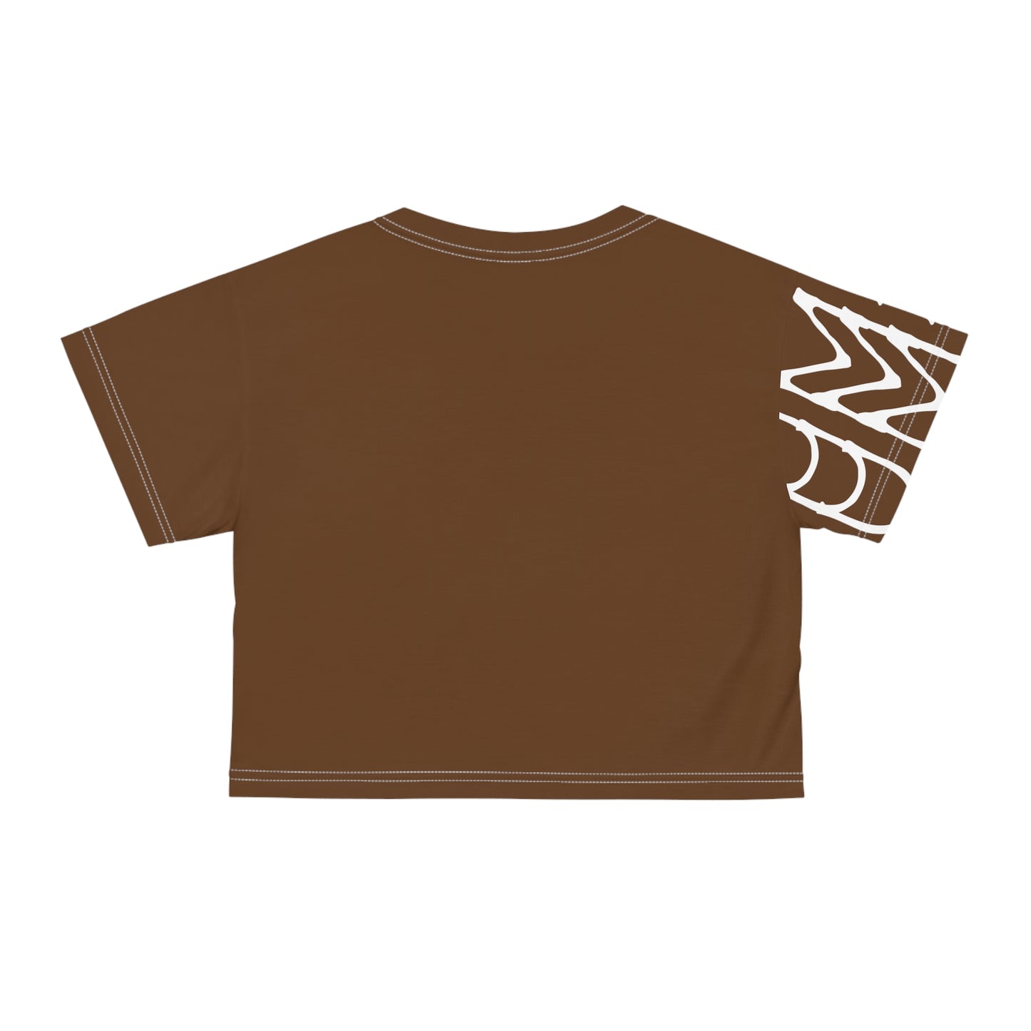 Crop Tee Brun Pâle