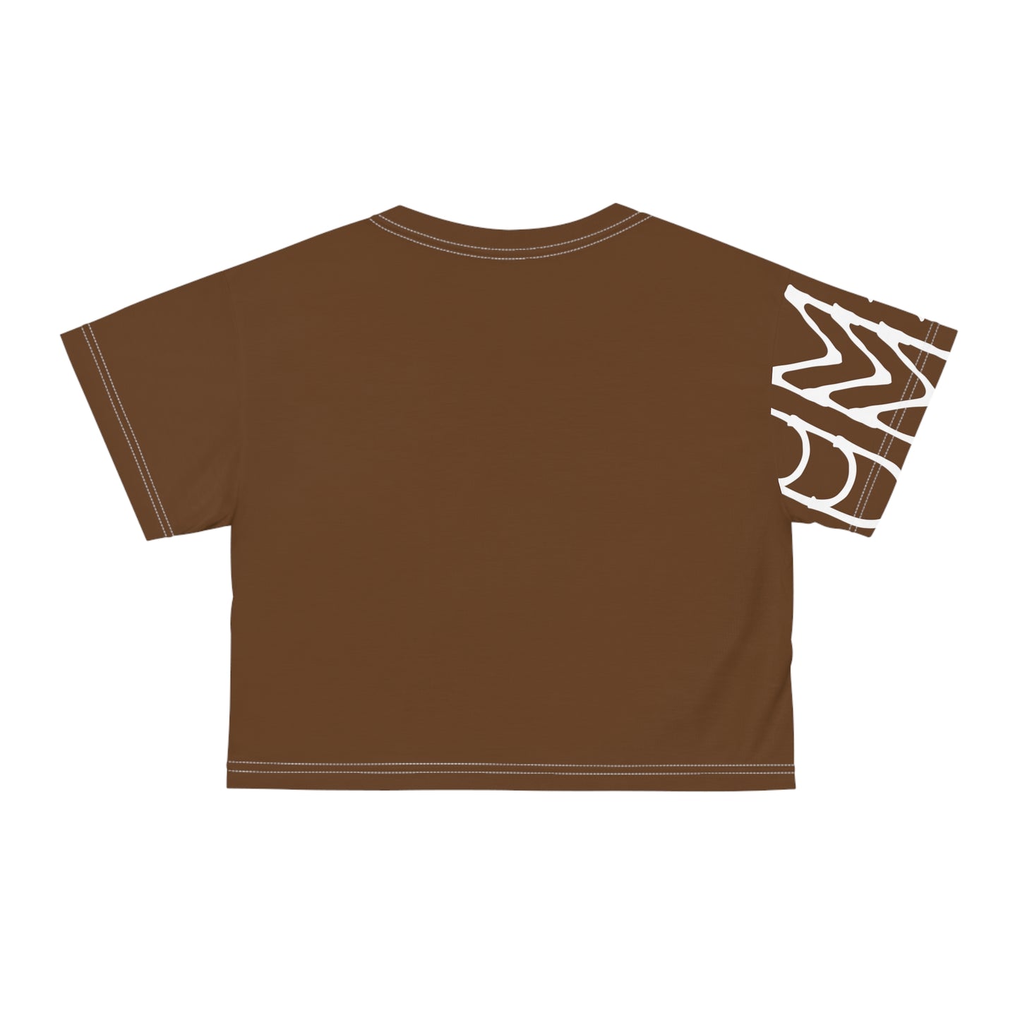 Crop Tee Brun Pâle