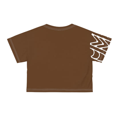 Crop Tee Brun Pâle
