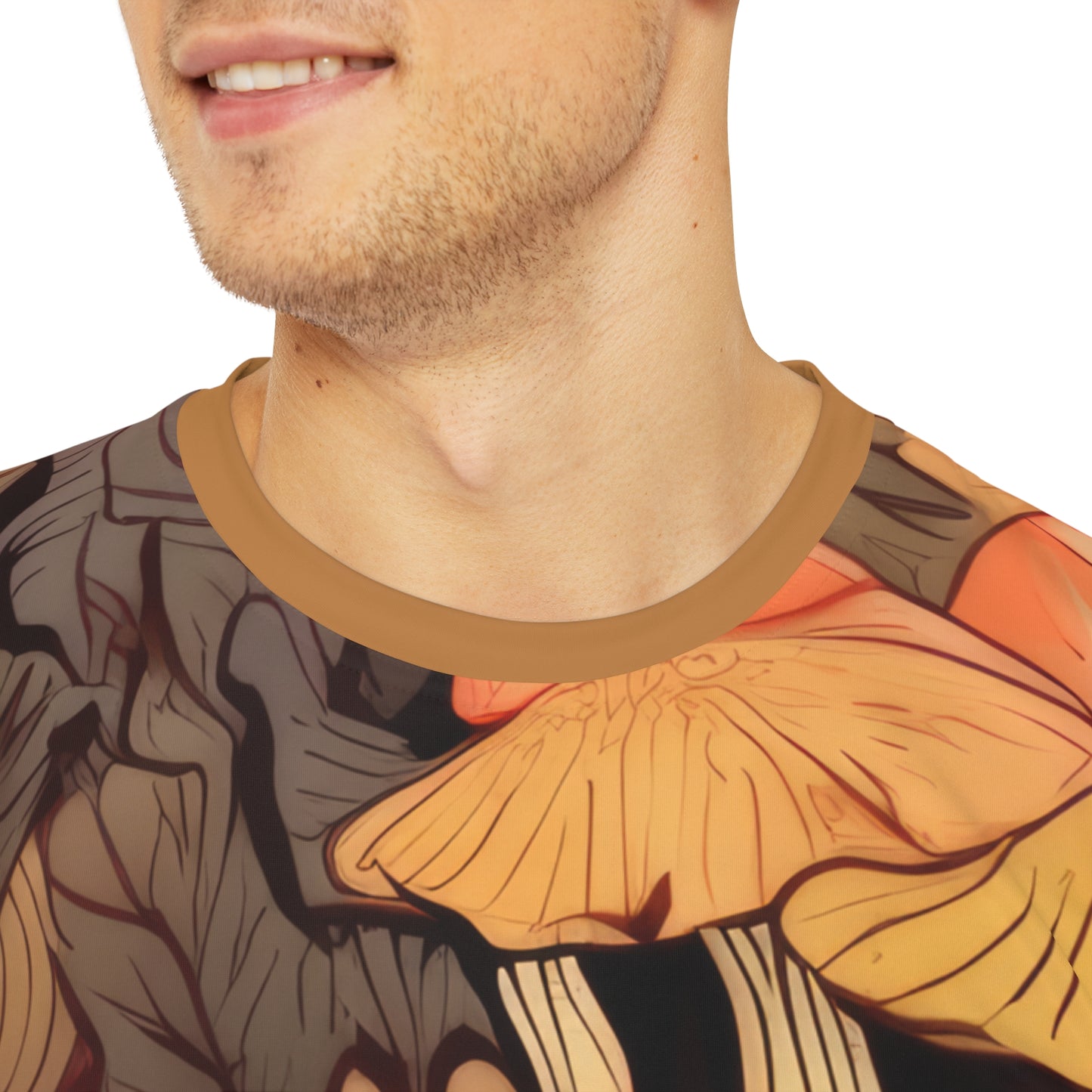 Pale Brown Autumn Leaves Tee 