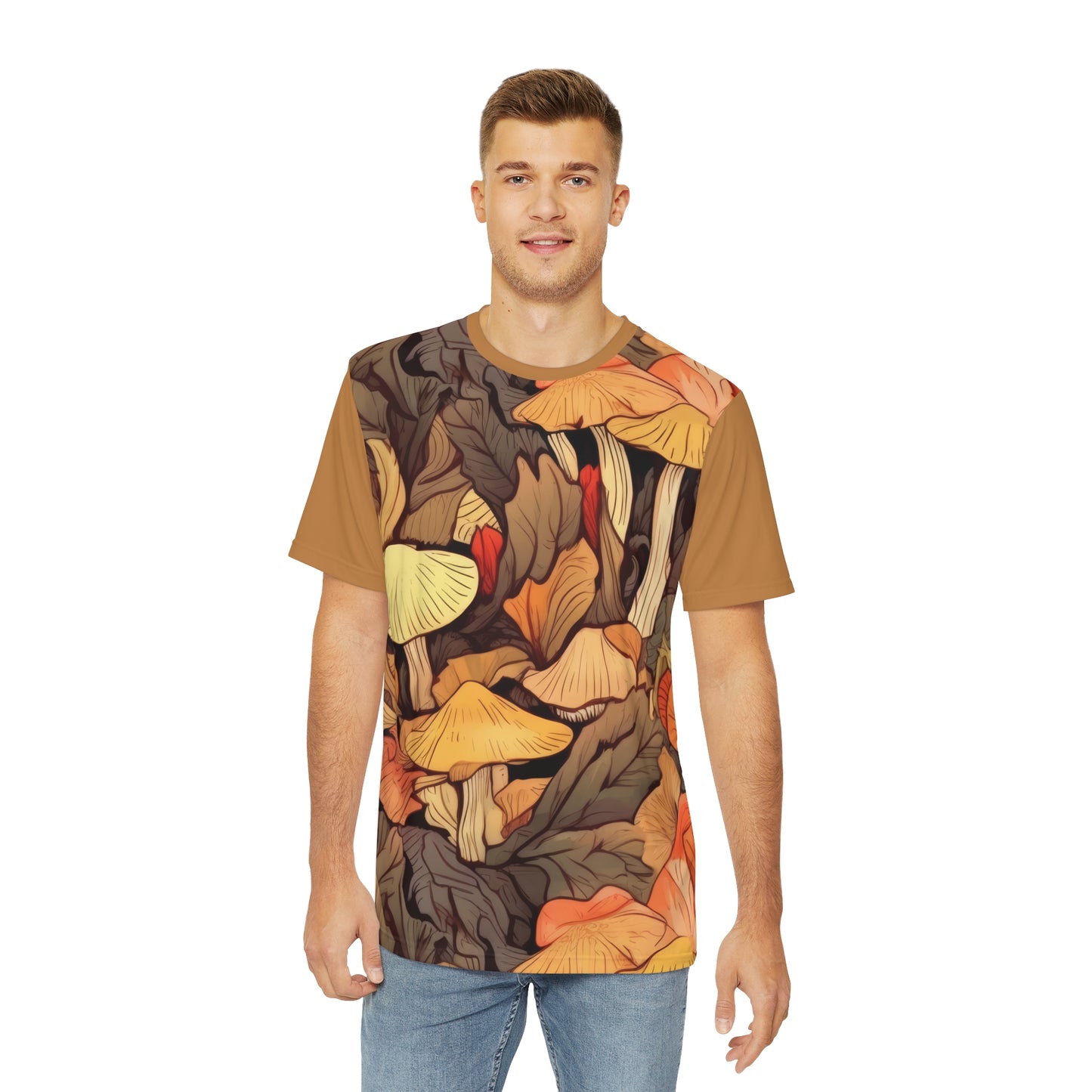 Pale Brown Autumn Leaves Tee 