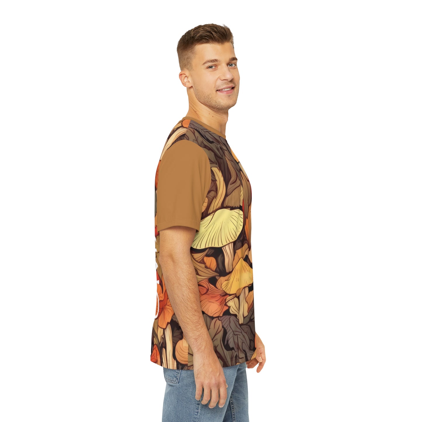 Pale Brown Autumn Leaves Tee 