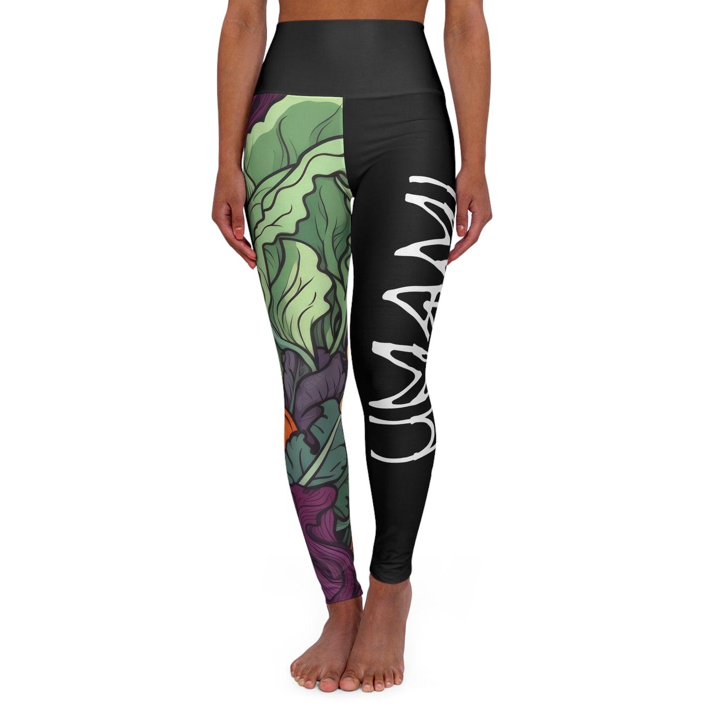 Leggings de yoga taille haute Légume Umami