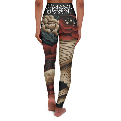 Asian Style High Waisted Yoga Leggings 