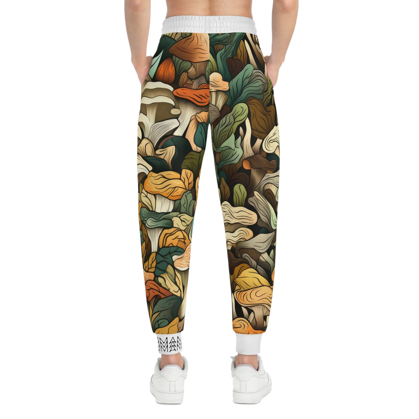 Unisex Joggers White Mushroom 