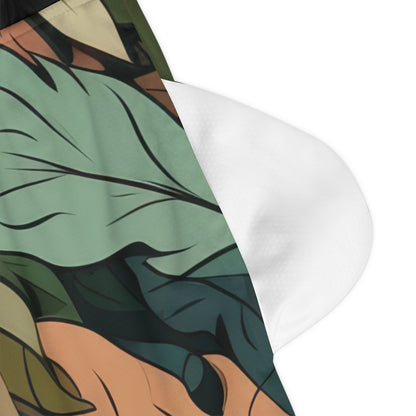 Basketball Shorts Feuilles Camo