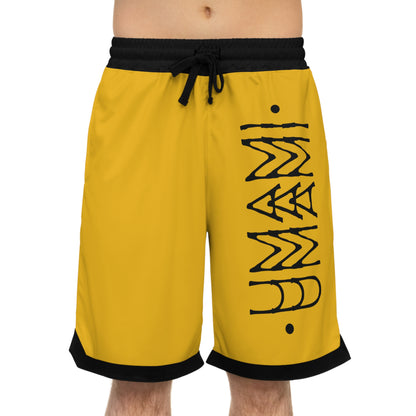 Basketball Shorts Umami Yellow 