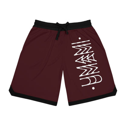 Basketball Shorts Dark Red 