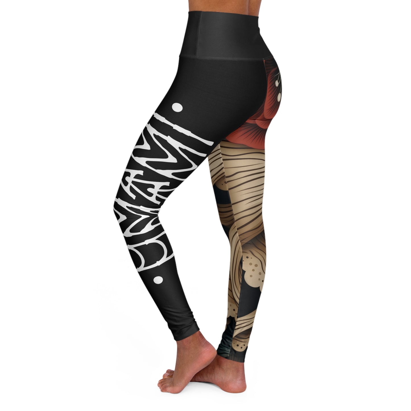Leggings de yoga taille haute Asian Style Umami