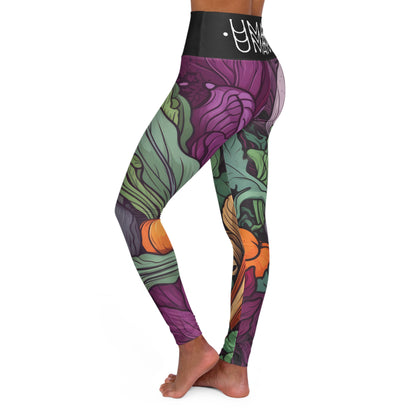 Leggings de yoga taille haute Légume Umami