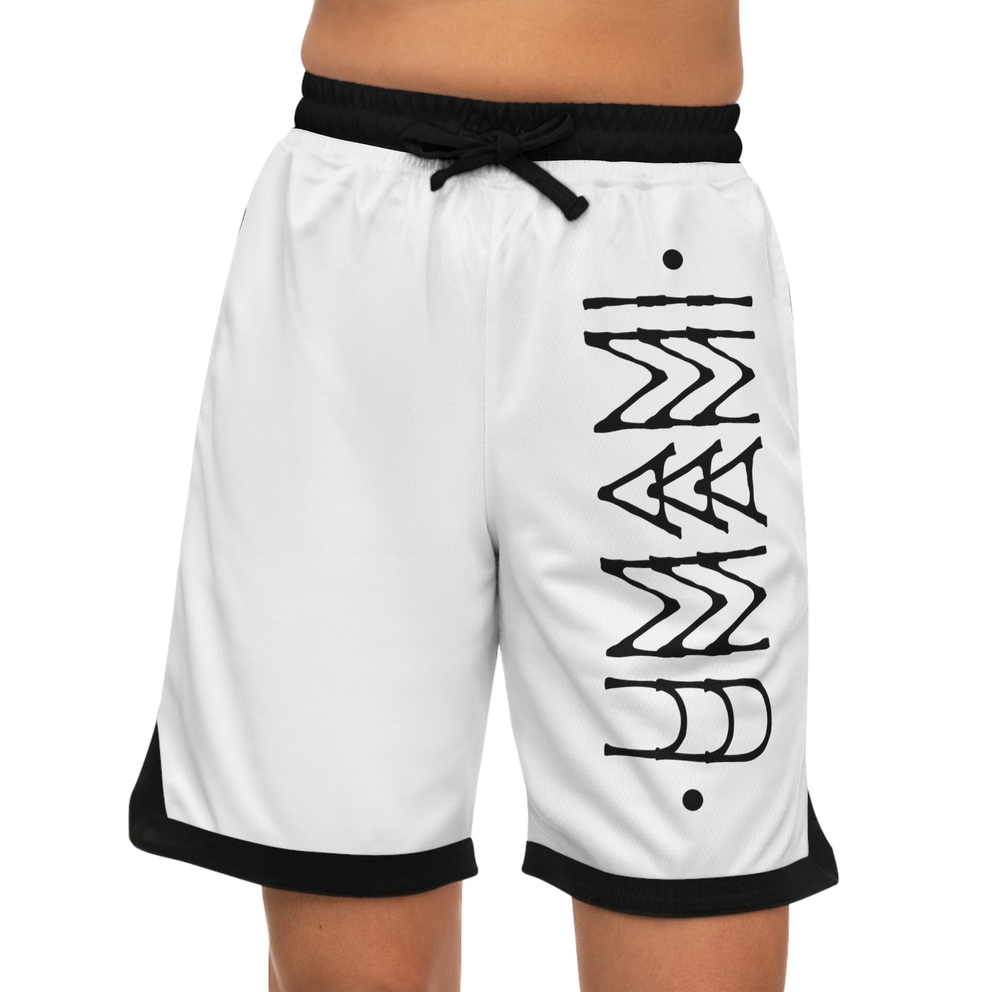 Basketball Shorts White Umami 