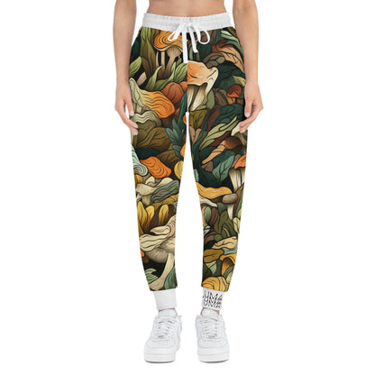 Unisex Joggers White Mushroom 
