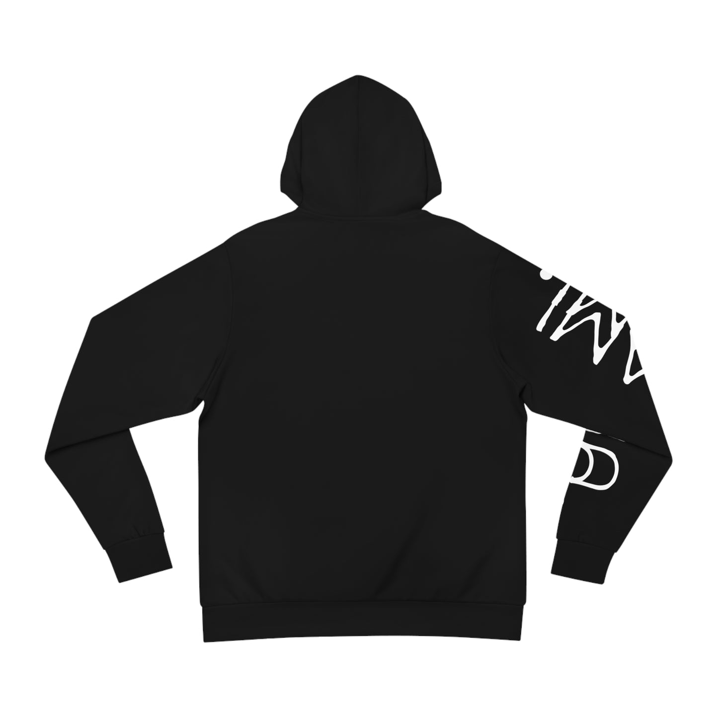 Hoodie Fleurs Champignons Noir