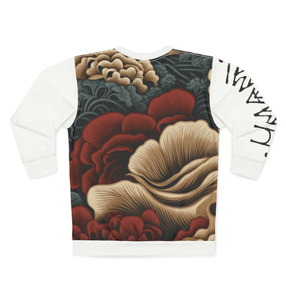Unisex Sweatshirt Asian Style White 