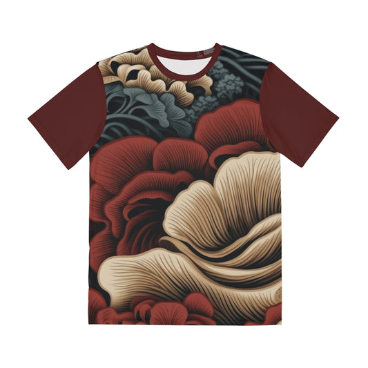 Tee Asian Style Rouge Foncé