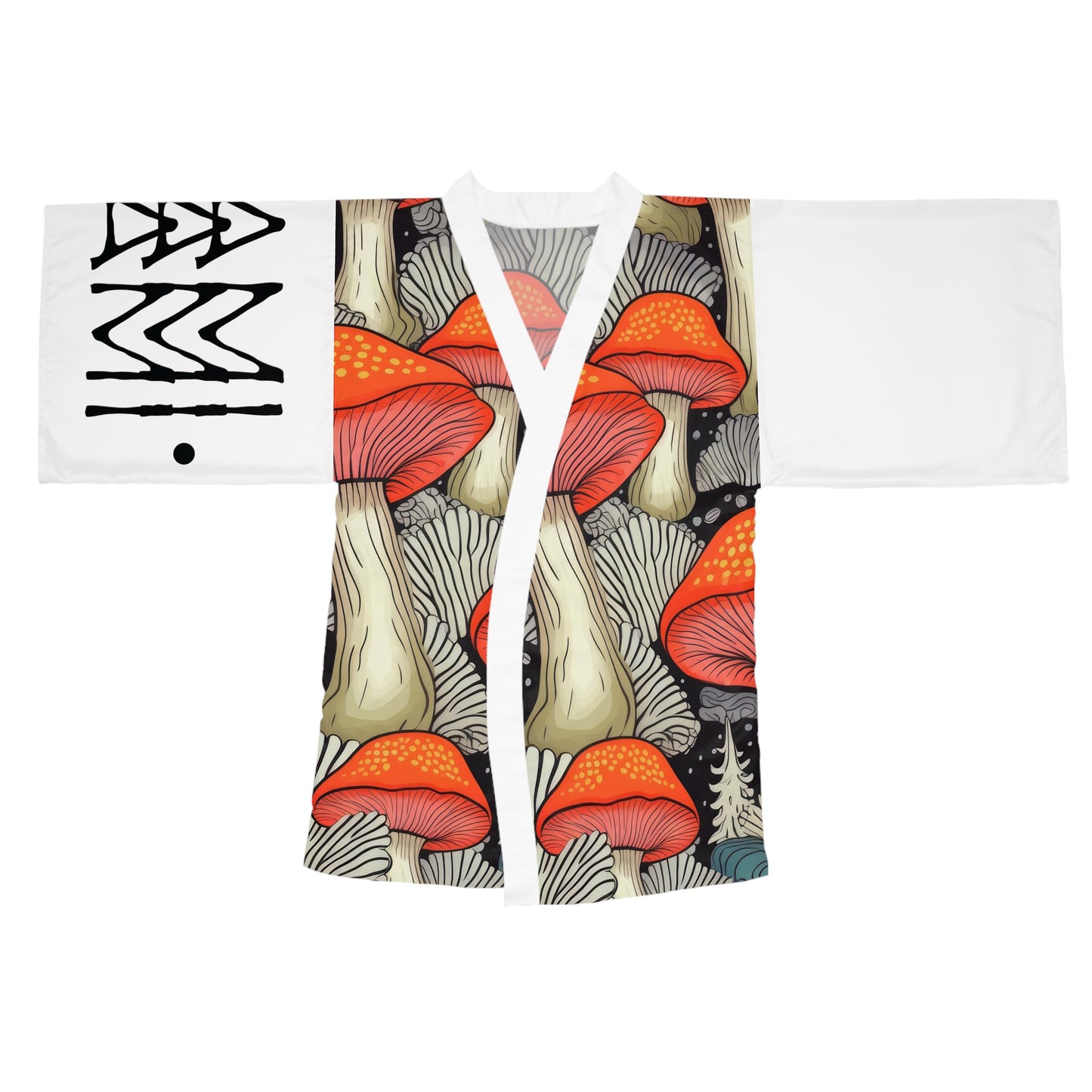 Kimono style dresses Amanita White 