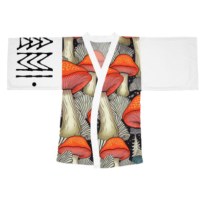 Kimono style dresses Amanita White 