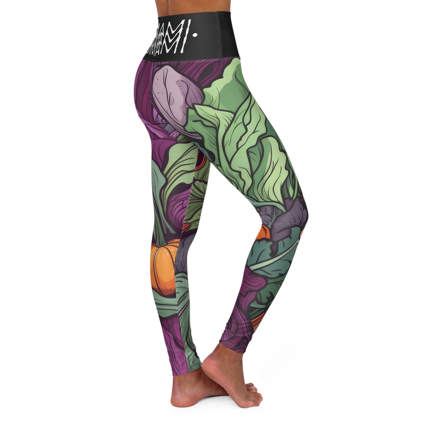 Leggings de yoga taille haute Légume Umami