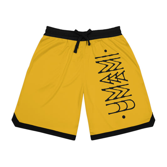 Basketball Shorts Jaune Umami