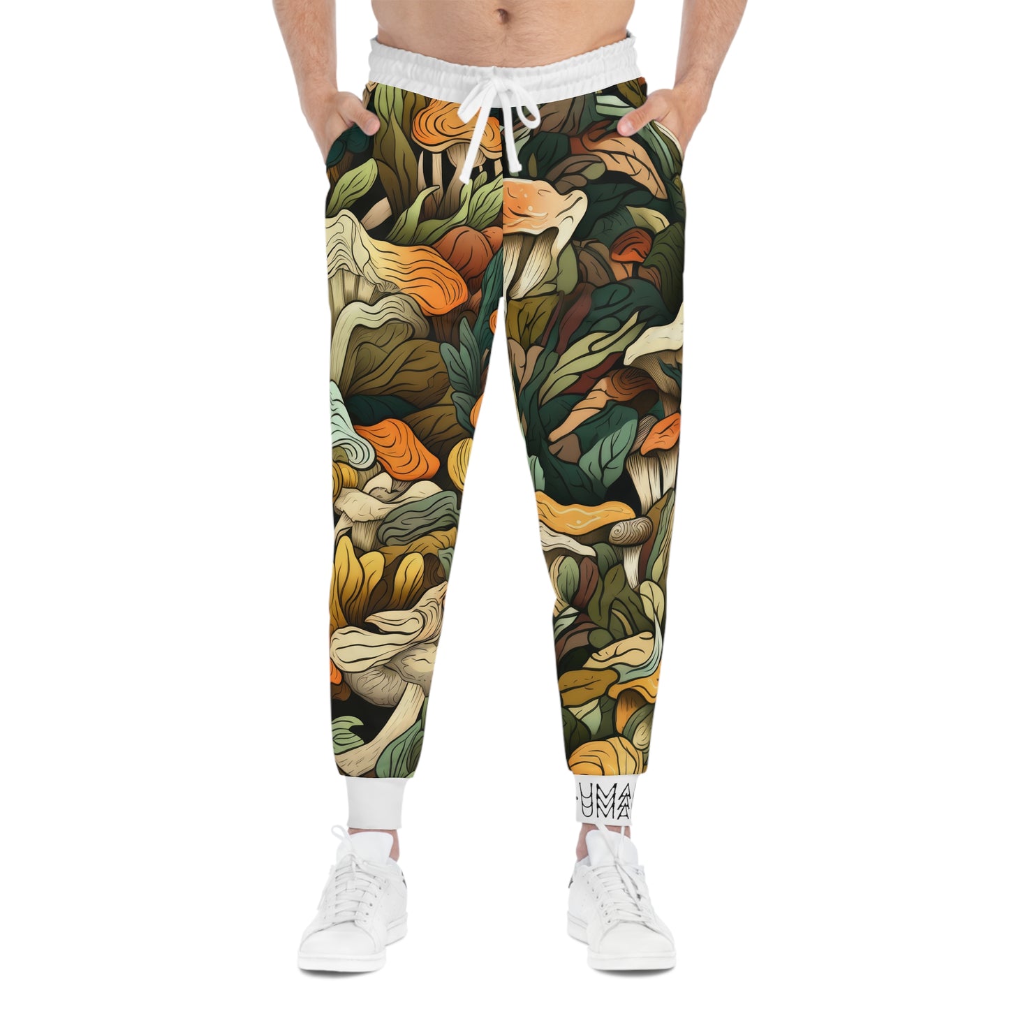 Unisex Joggers White Mushroom 