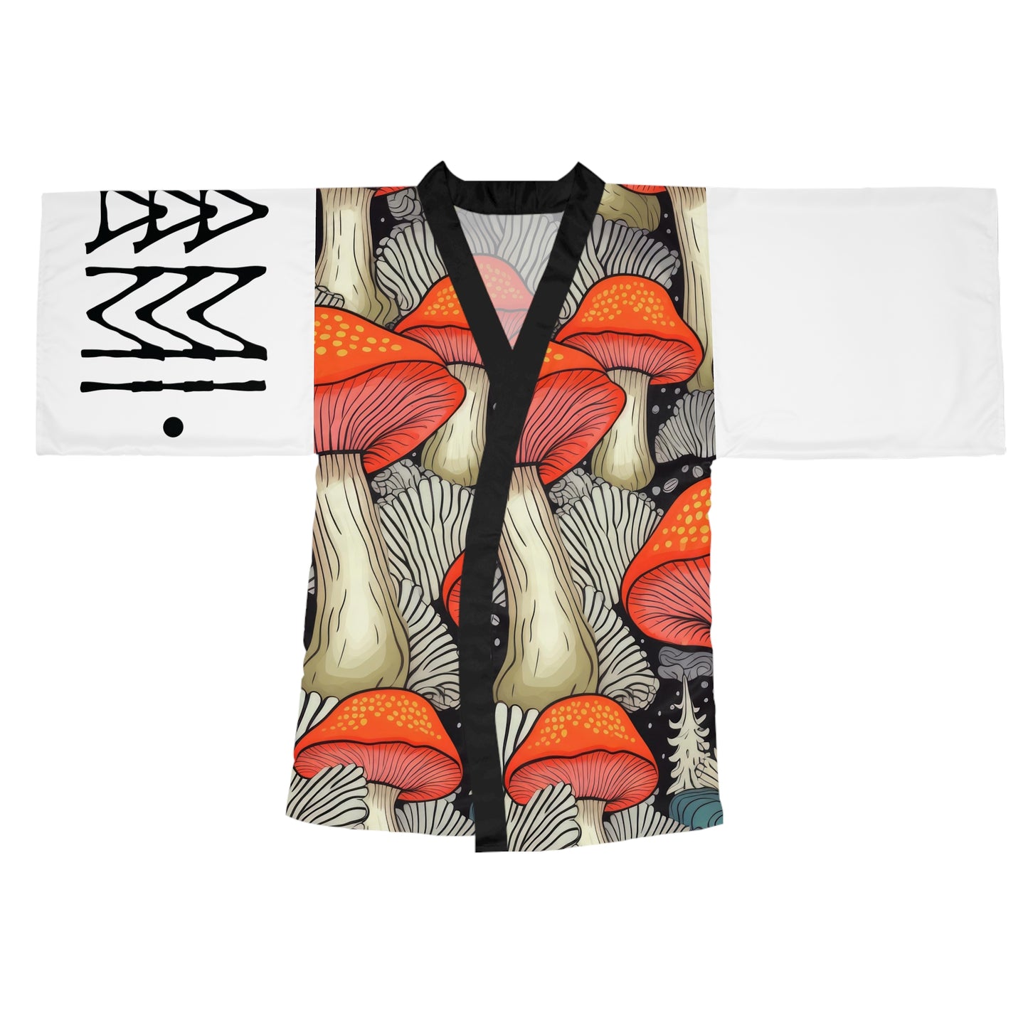 Kimono style dresses Amanita White 