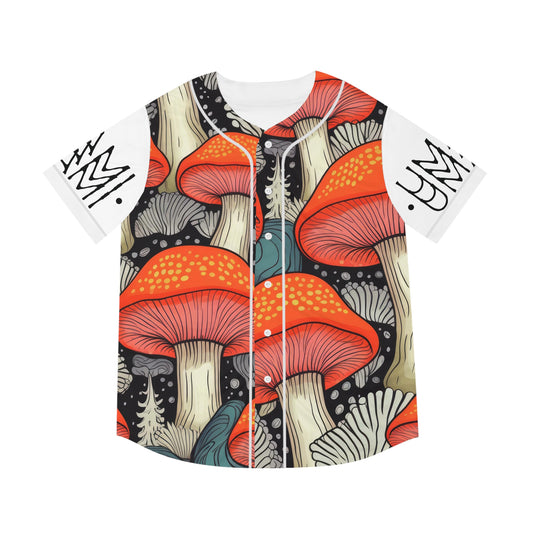 Baseball Jersey Amanita Blanc